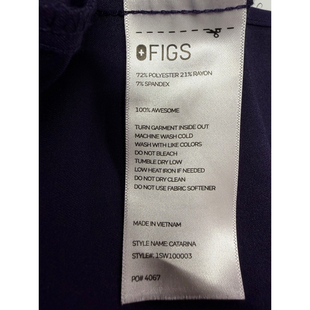 FIGS Catarina Sz 5XL One-Pocket Scrub Top Purple Technical Collection (C20) - Picture 5 of 6